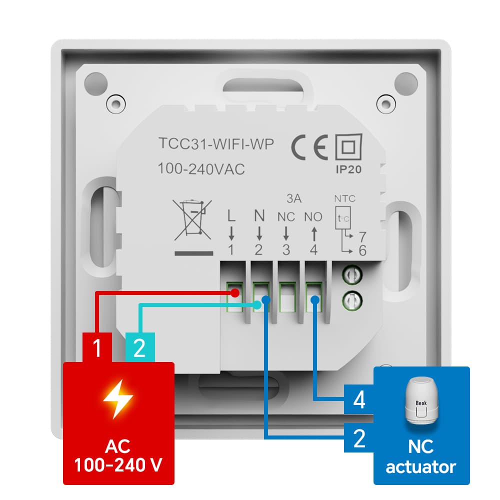 Water Heating Thermostat 7