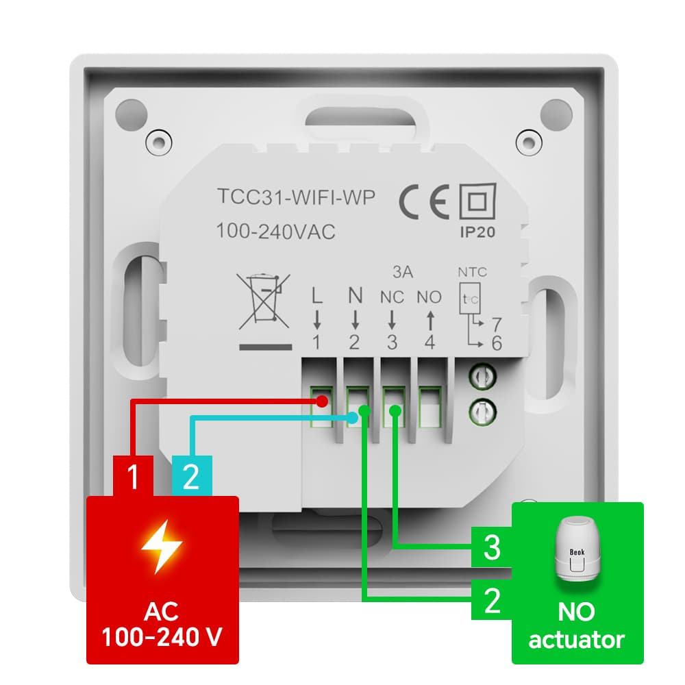 Water Heating Thermostat 8
